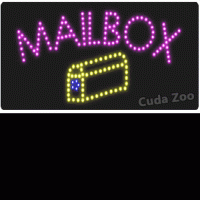 Affordable LED L1001 Mailbox LED Sign, 12